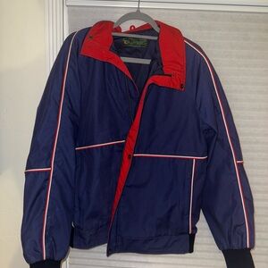 Obermeyer Navy and Red Jacket
